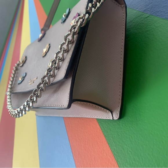 HAUTE H0ES GIVVY 💗 STUFFED Kate Spade Flower Convertible Crossbody Bag - Picture 6 of 13